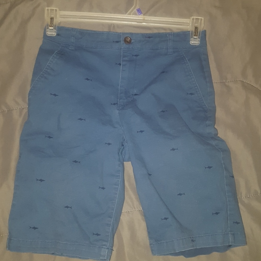Old Navy Blue Shark Shorts